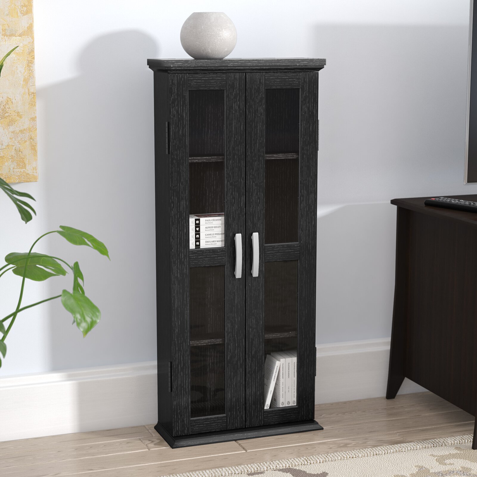 Rustic DVD Storage Cabinet