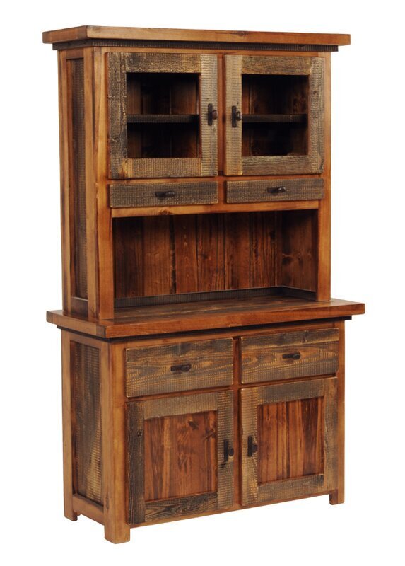 Rustic Hutch Cabinet