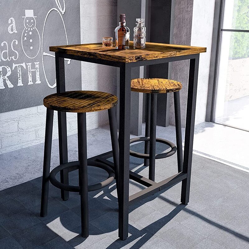 Rustic Industrial Pub Set