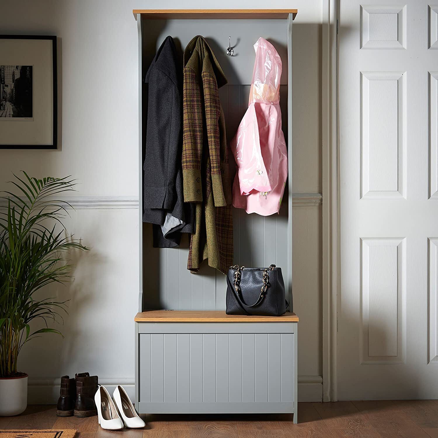 Rustic Square Corner Shelving 