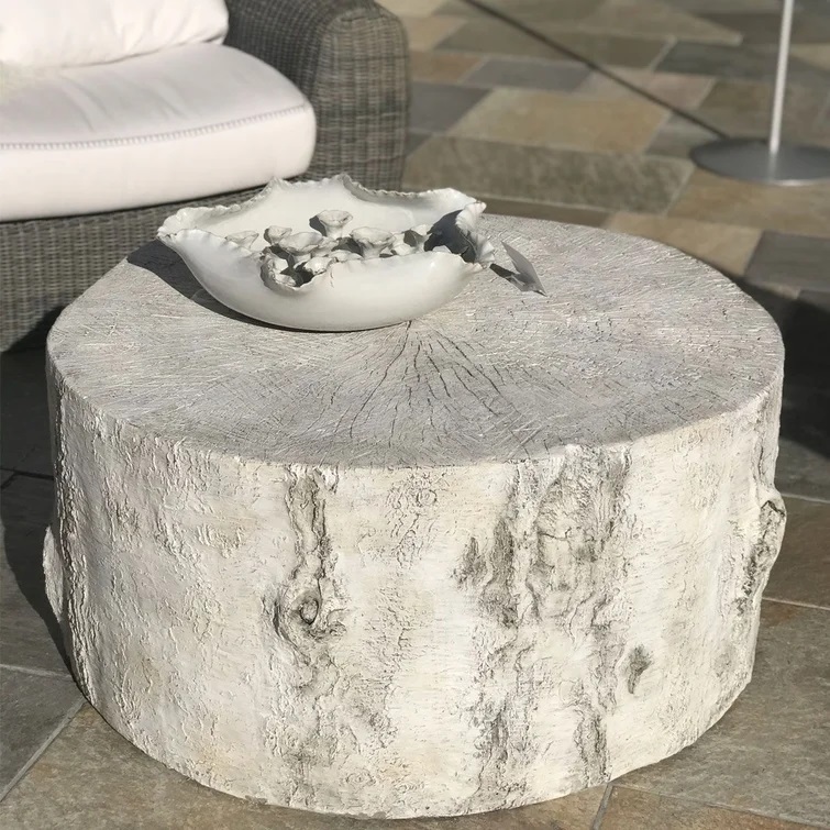 Rustic Stone Coffee Table