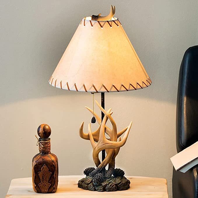 Rustic Texas Star Lamp