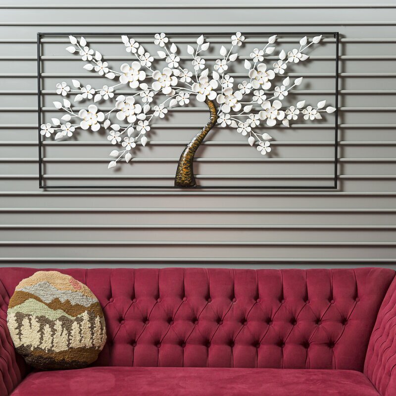 Rustic Tree Outdoor Wall Decor