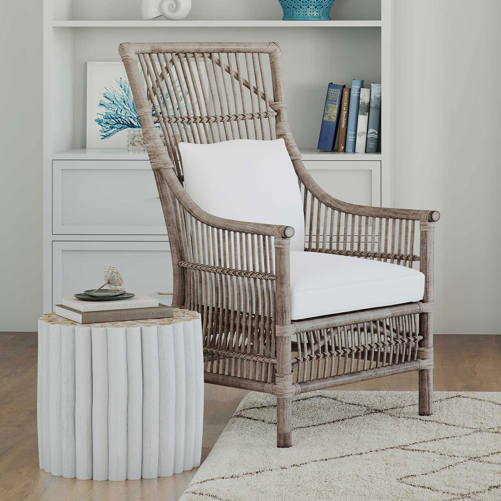 Rustic Tropical Armchair
