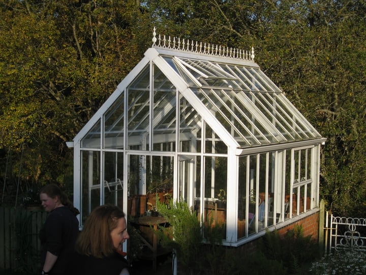 safe inside a greenhouse