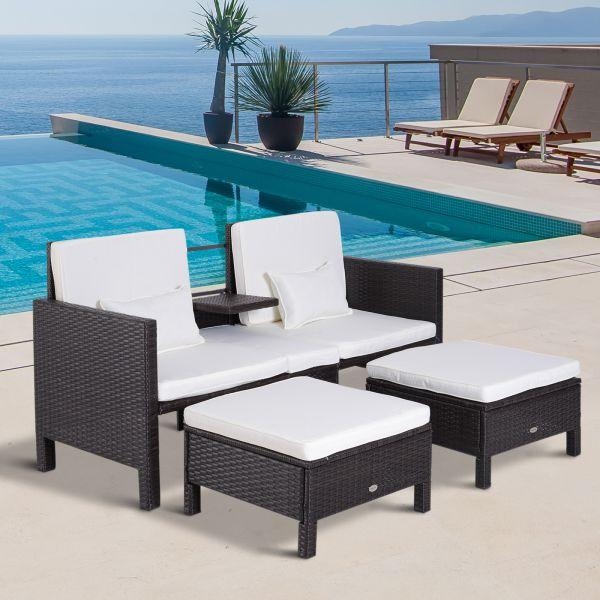 Sale Outsunny Rattan Garden Furniture