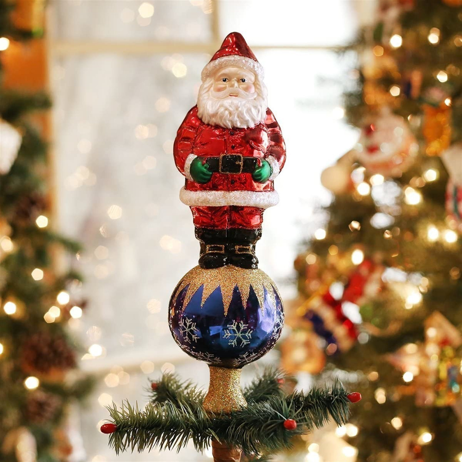 Santa Klaus Finial Dabra