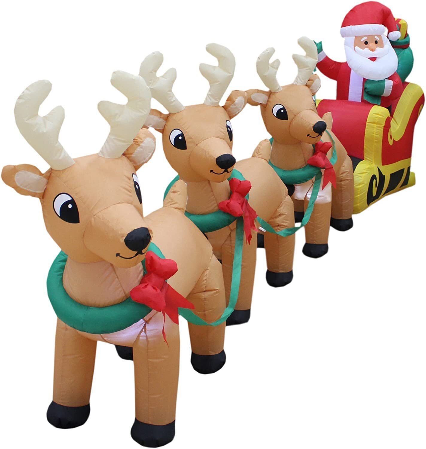Santa on a Sled