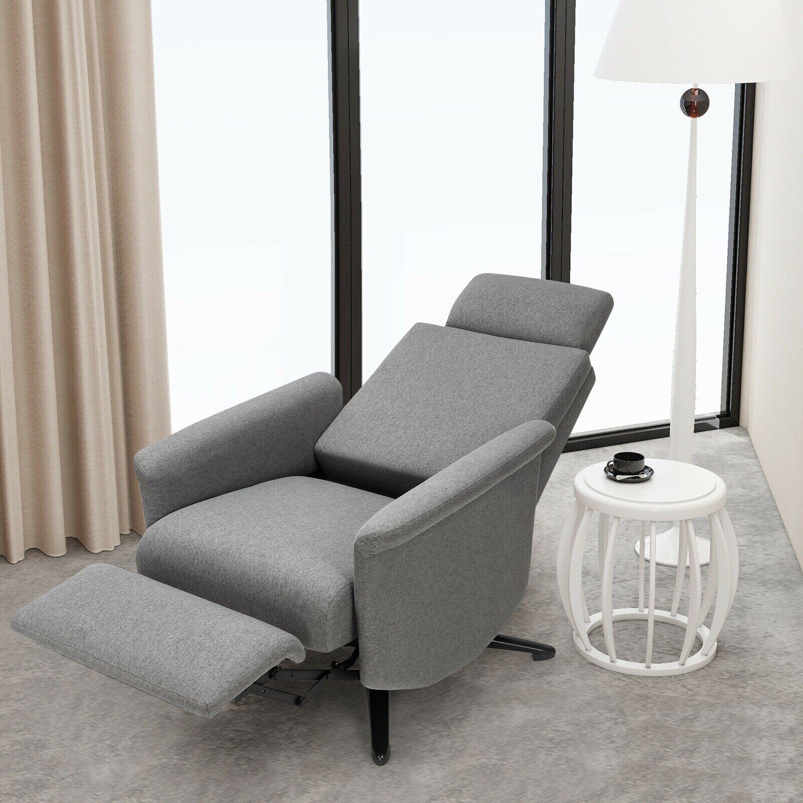 Scandi Style High Back Recliner