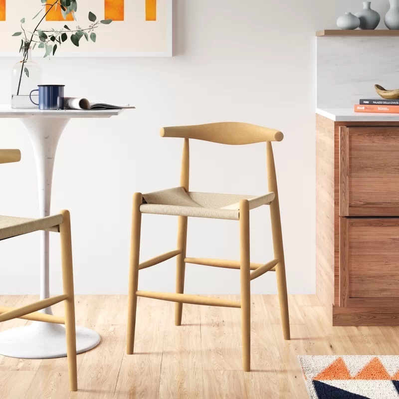 Scandinavian Modern Bar Stool