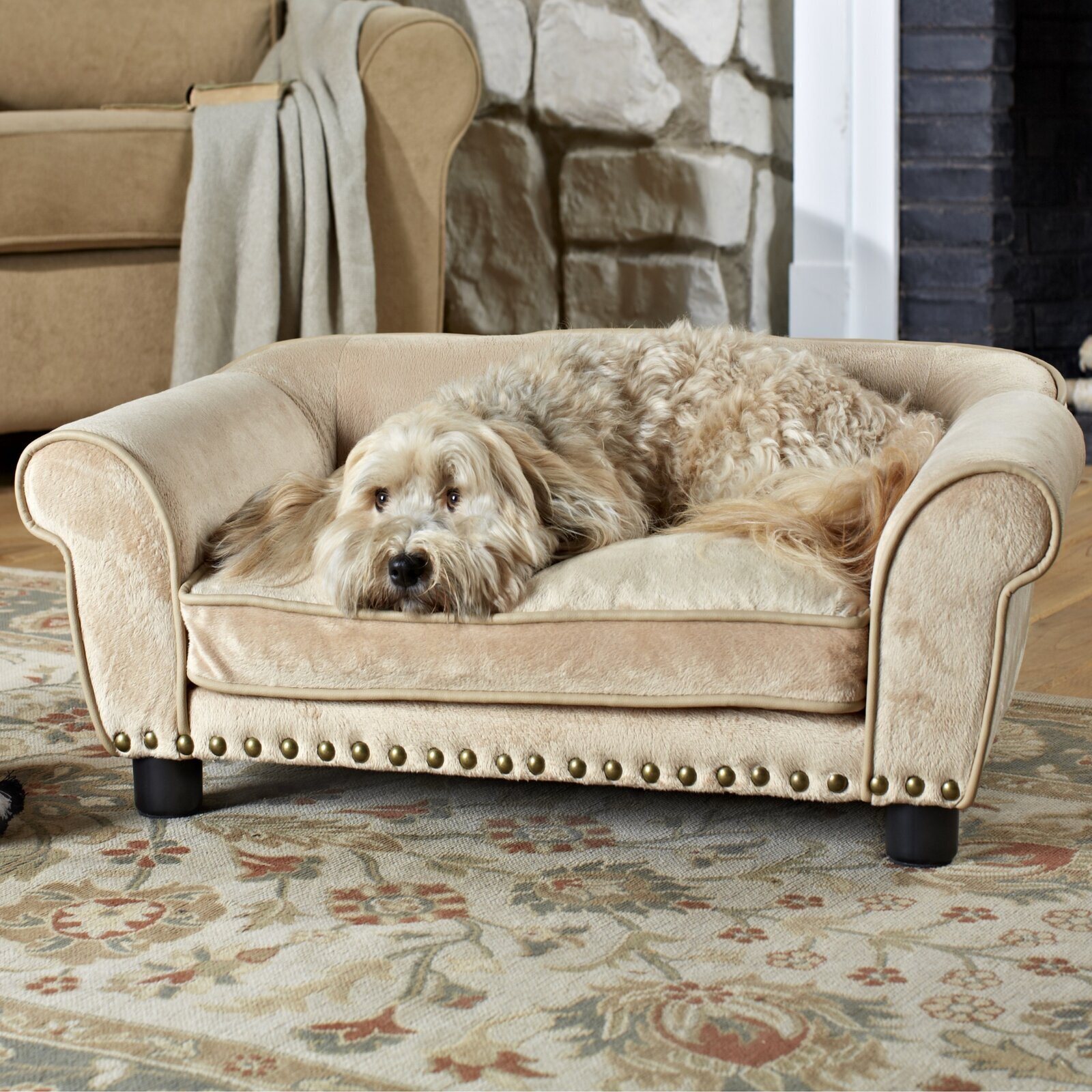 Scrolled Dog Sofa