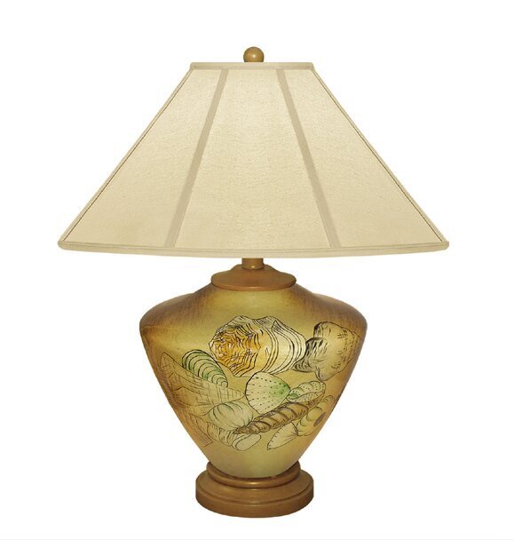 Seashell Lamp Vintage