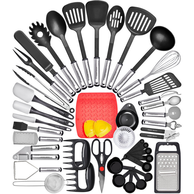 Set of 44 Ekco Style Kitchen Utensils