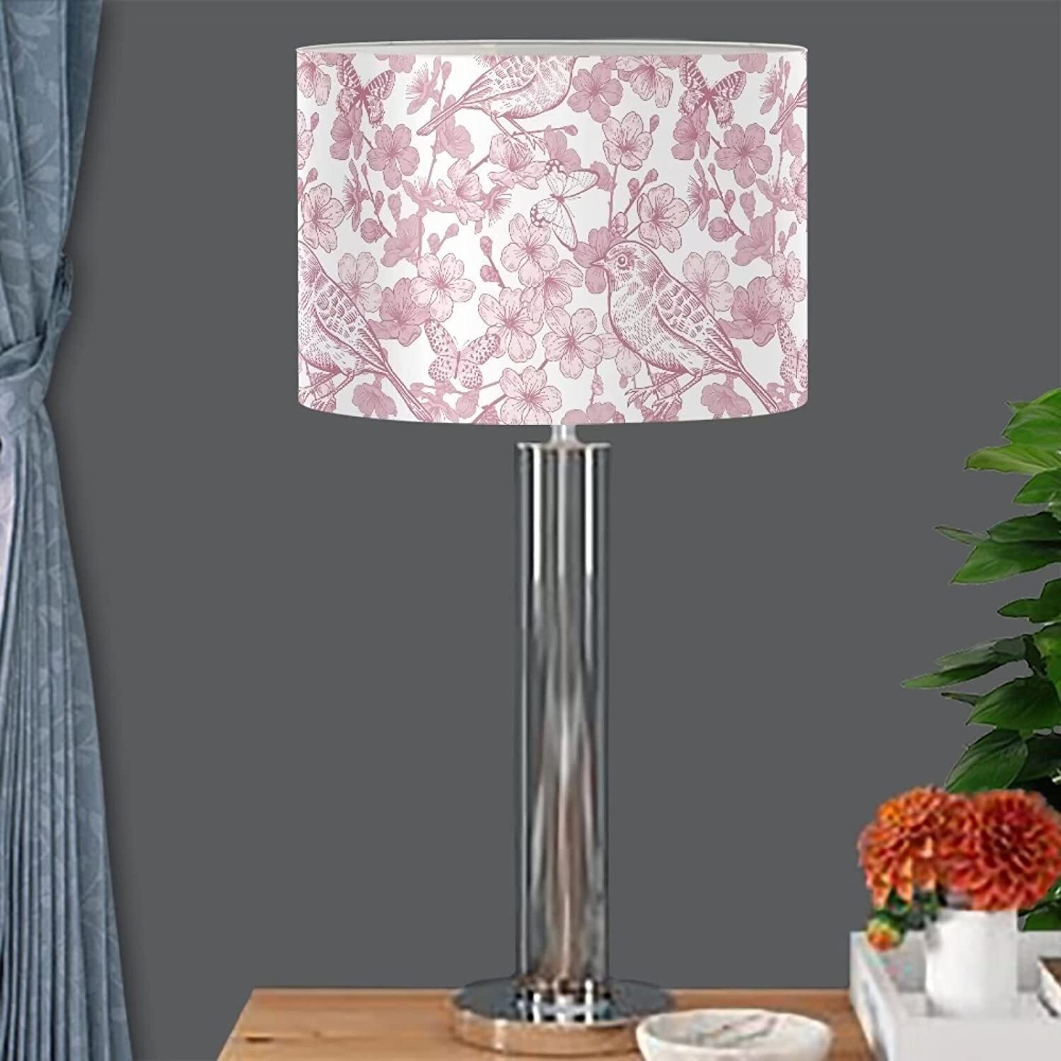 Set of Two Plastic Lamp Shades