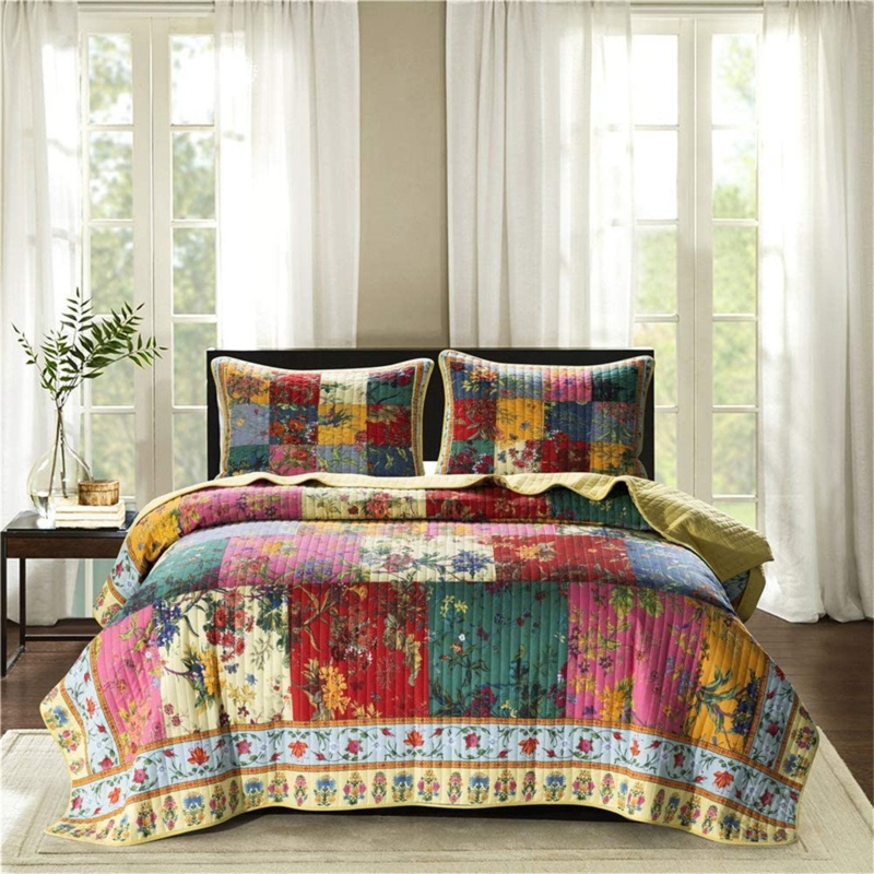 Sharan 100% Cotton Coverlet Set