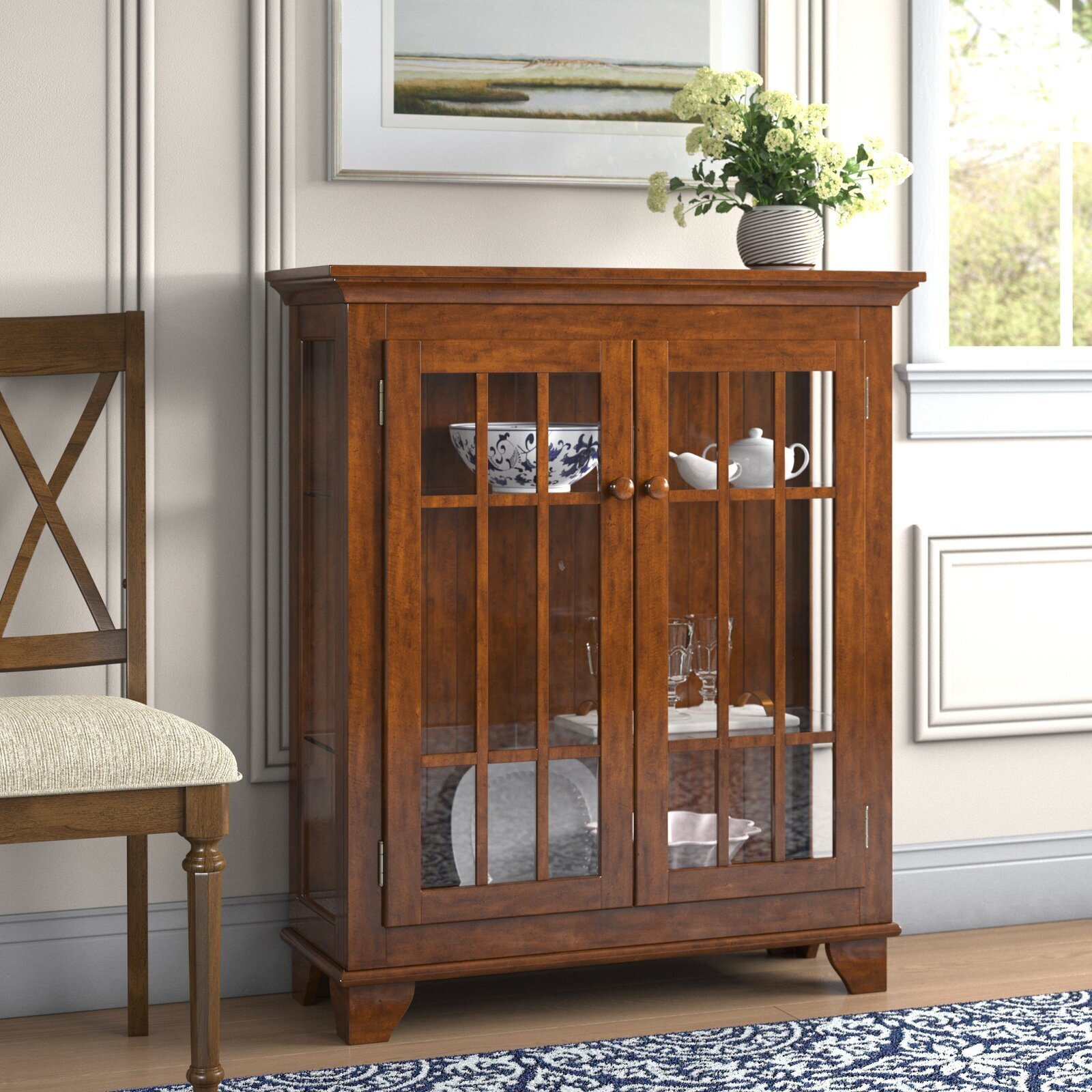 Short Rustic Display Case