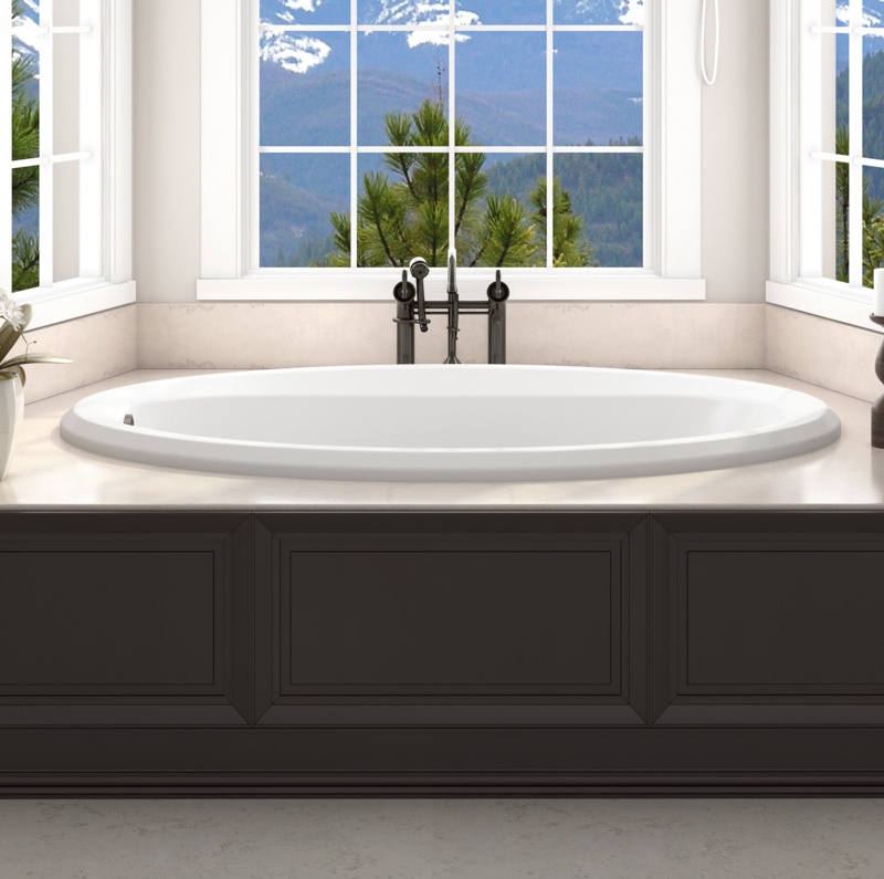 Signature® 72'' x 36'' Drop In Whirlpool Acrylic Bathtub