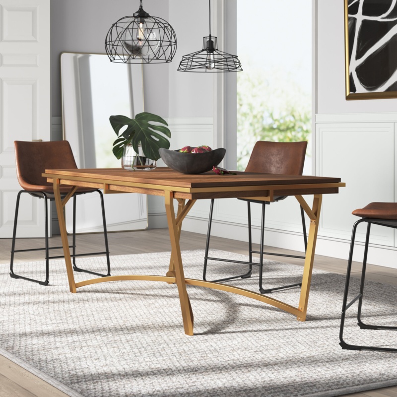 Simmerman 72'' Trestle Dining Table