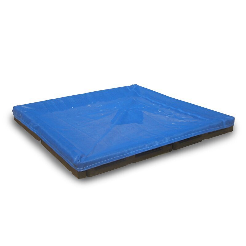 Simple 12’ x 12’ Square Sandbox With Cover