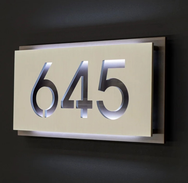 Simple Address Sign