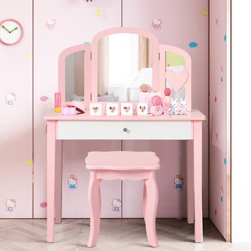 Simple Little Girl Vanity