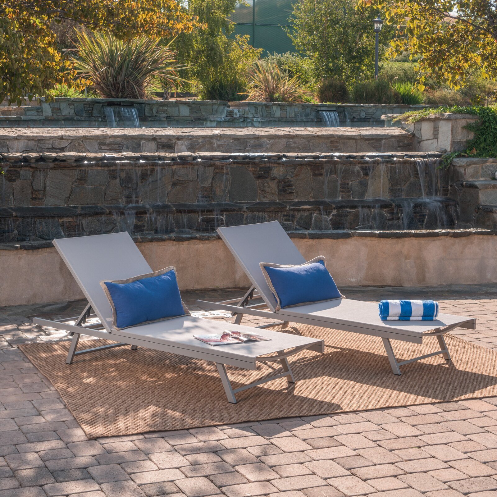 Simple Poolside Chairs