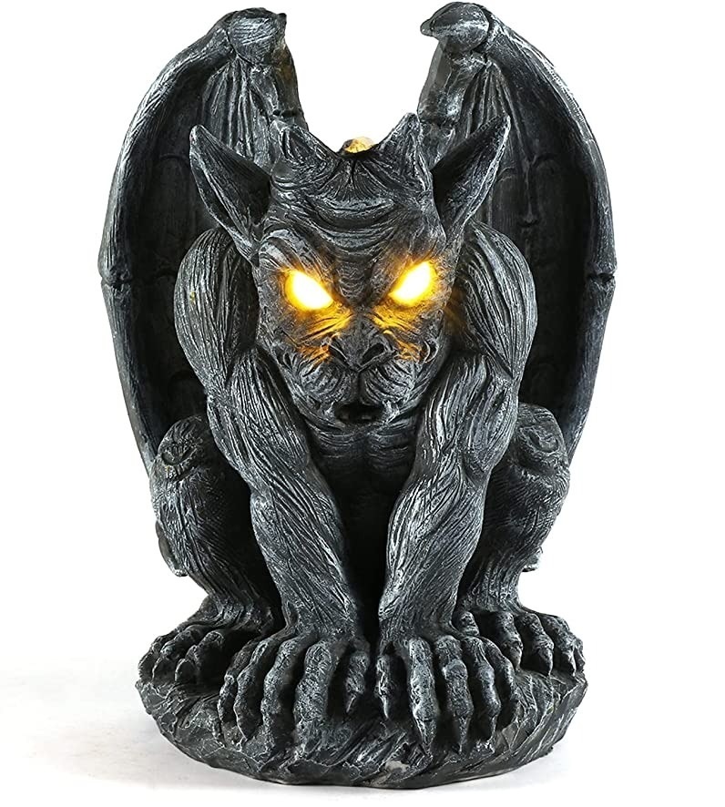 Sitting Gargoyle outdoor light