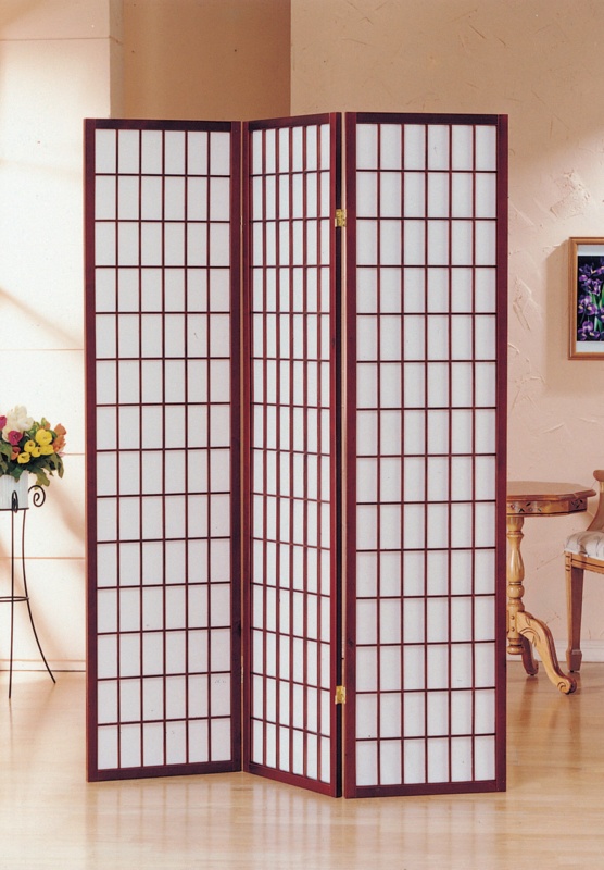Sizemore 52'' W x 70.25'' H 3 - Panel Wood Folding Room Divider