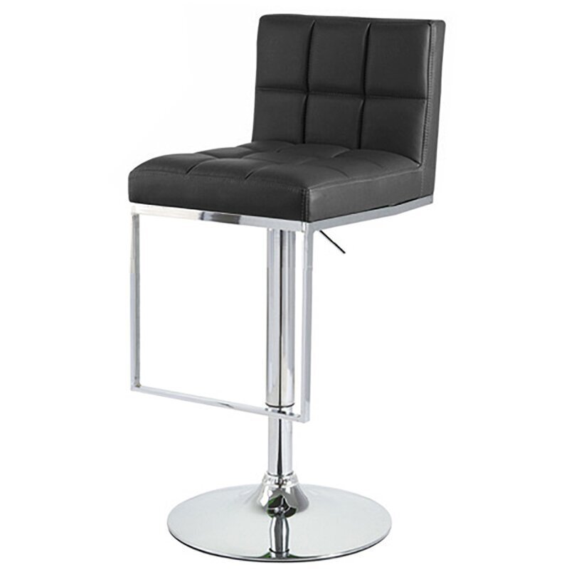 Sleek Back Ergonomic Bar Stools