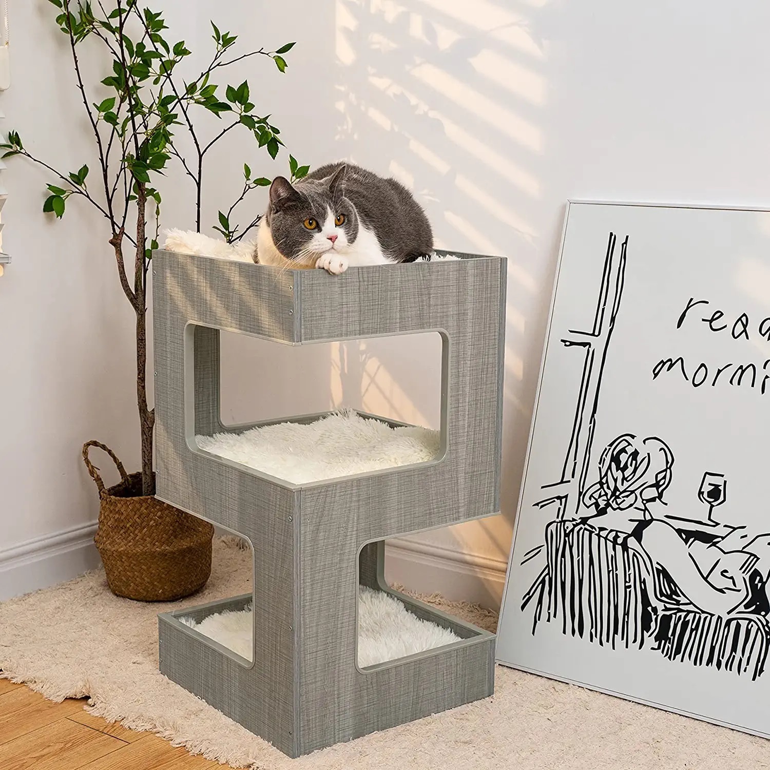 Sleek Cat Tower