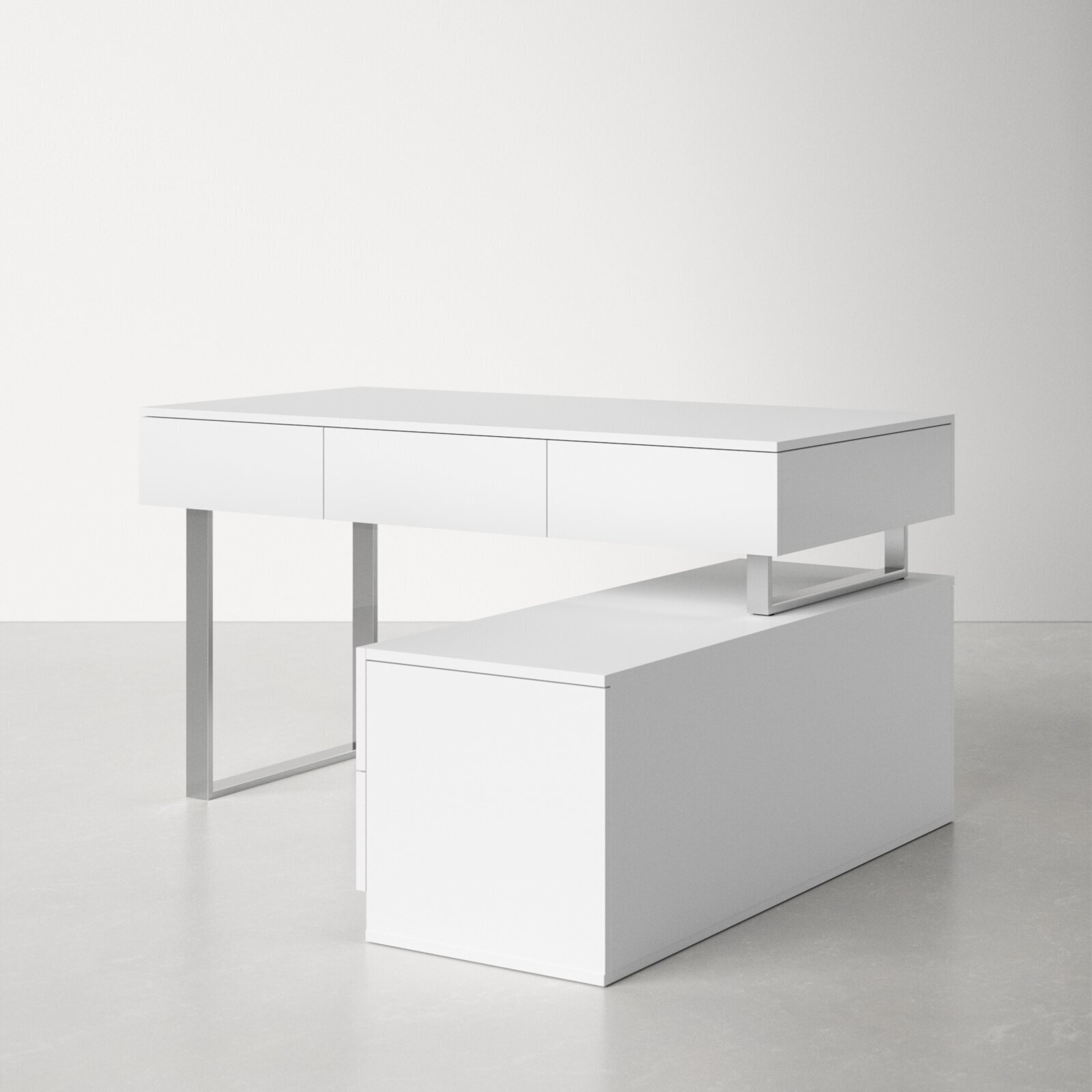 Sleek Corner Desk