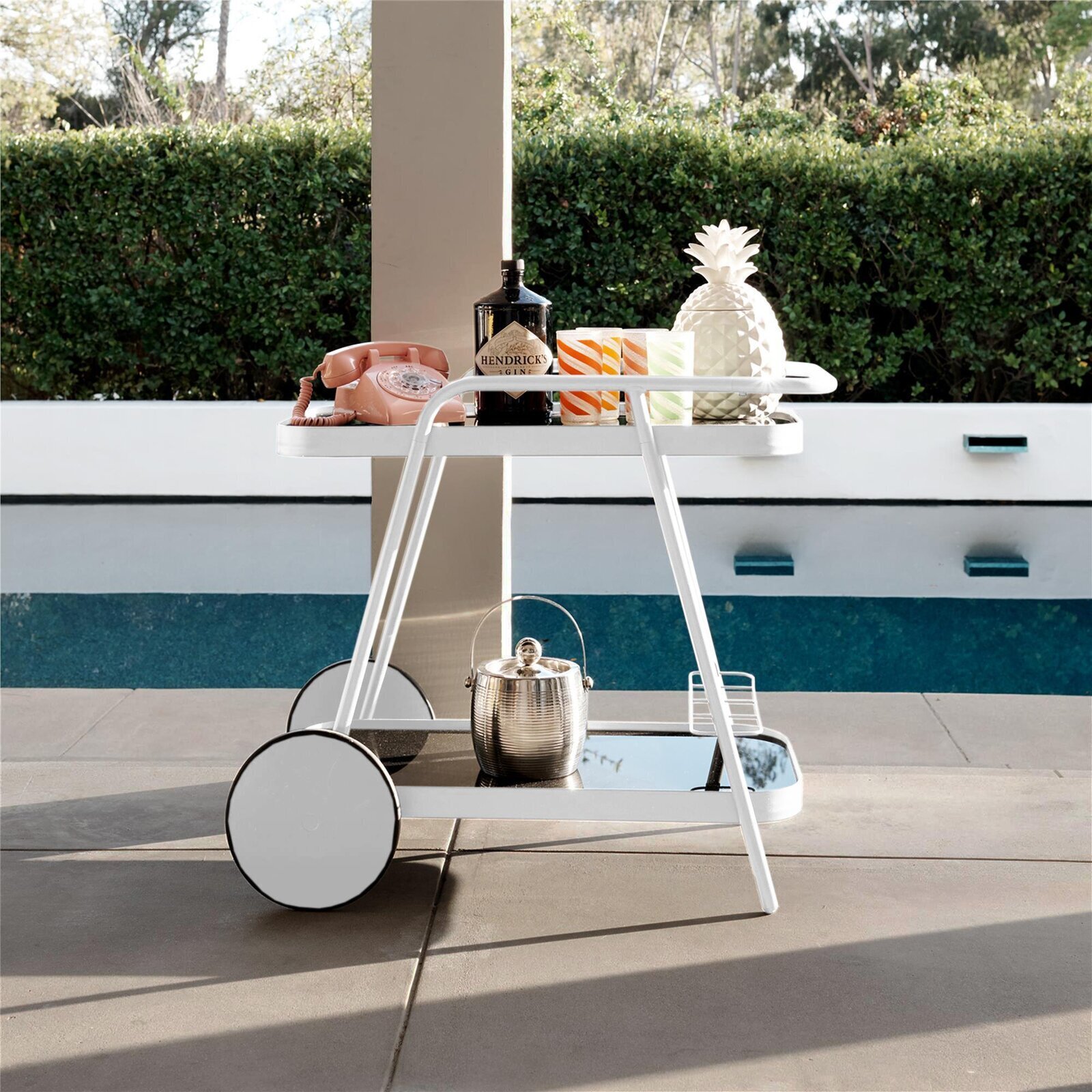Sleek Outdoor Portable Bar