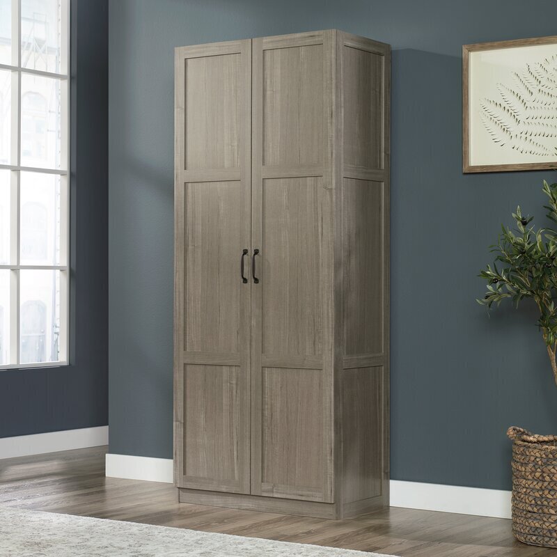 Sleek Upright Wardrobe Closet for Hanging Clothes 