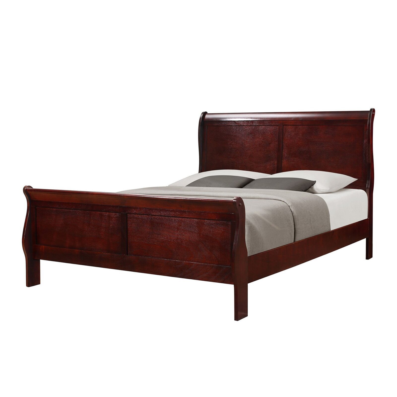 Sleight cherry headboard queen