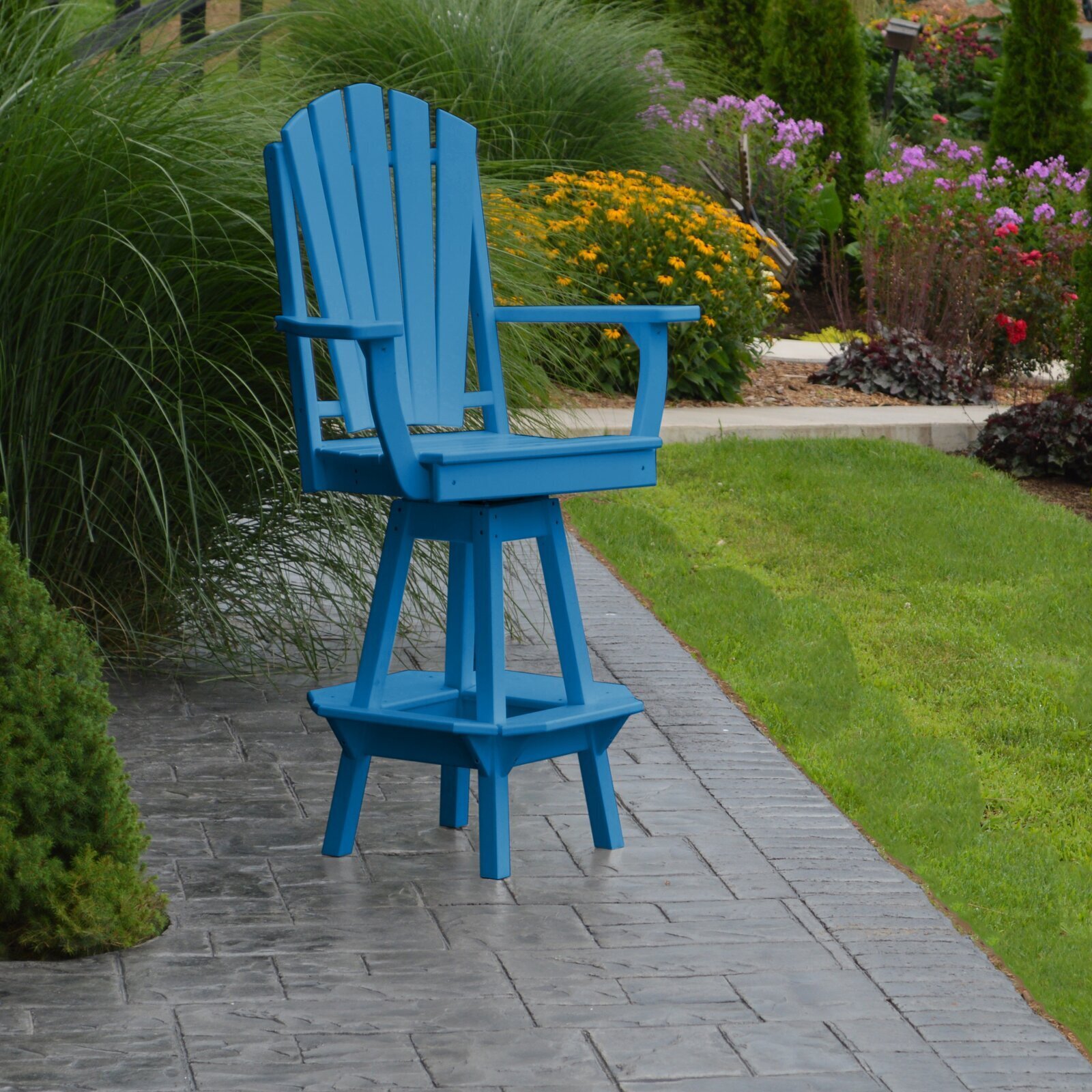Slim Adirondack Stool