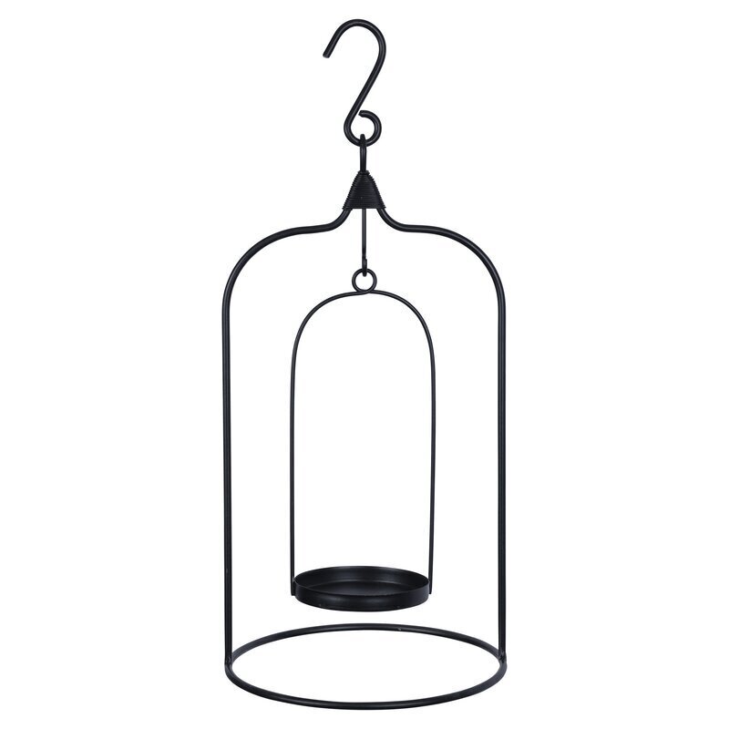 Slim Minimalistic Metal Hanging Candelabra