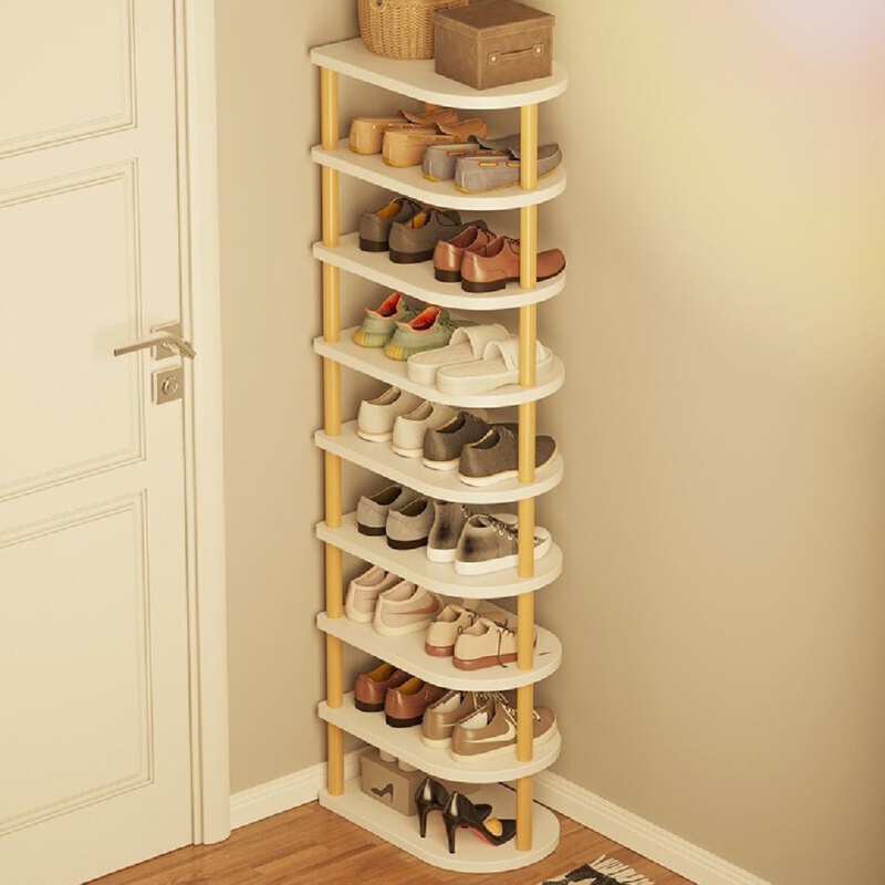 Small Corner 18 Pair Shoe Rack