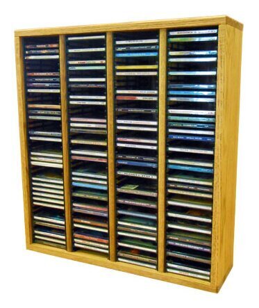 Solid Wood CD Storage