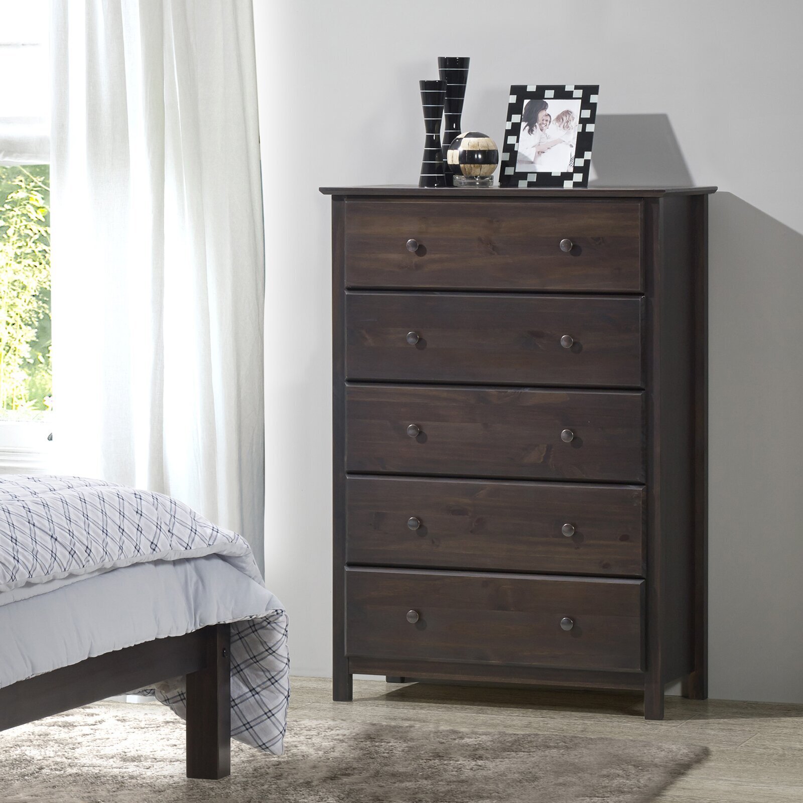 Solid wood chest dresser