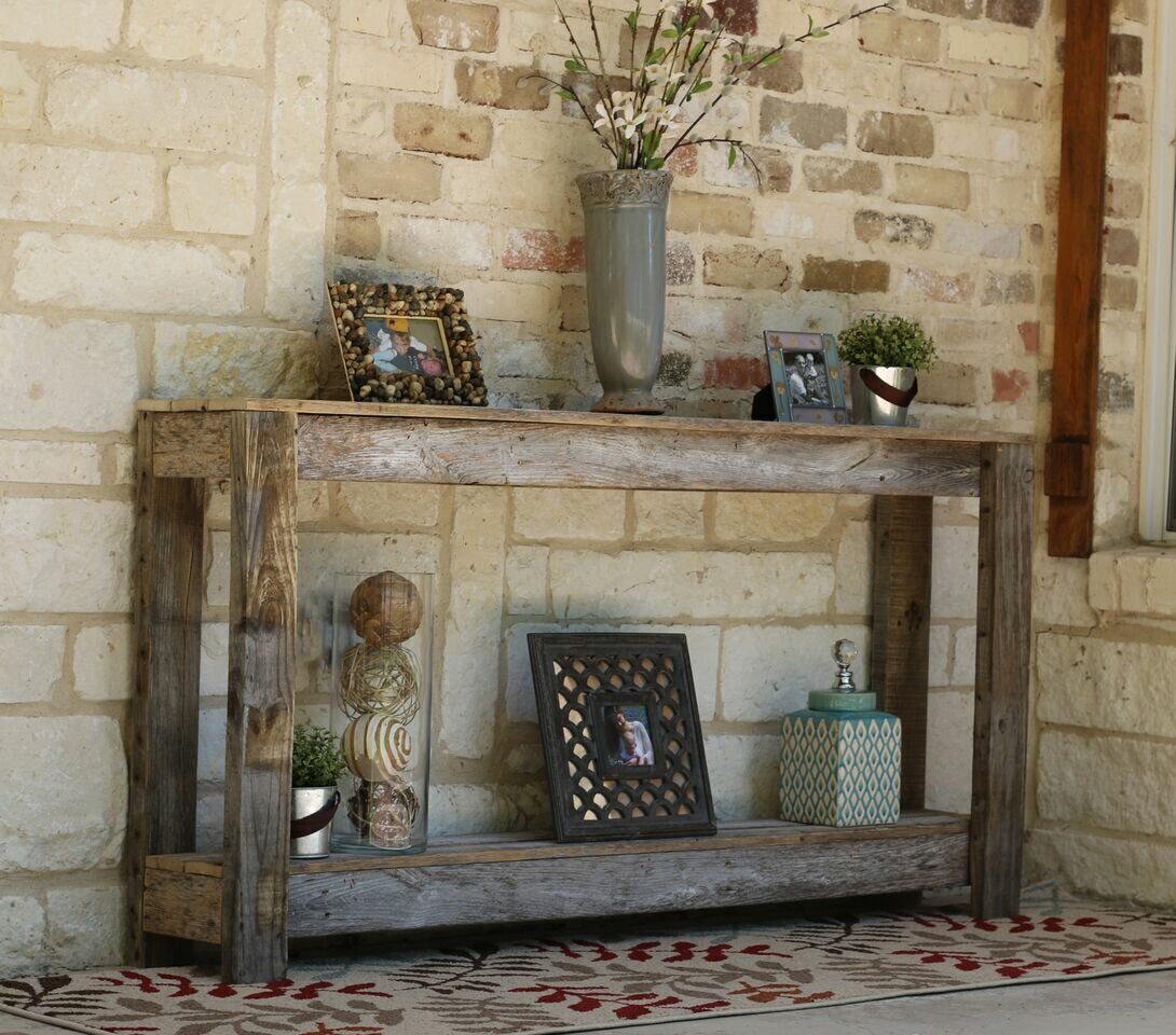 Solid Wood Console Table