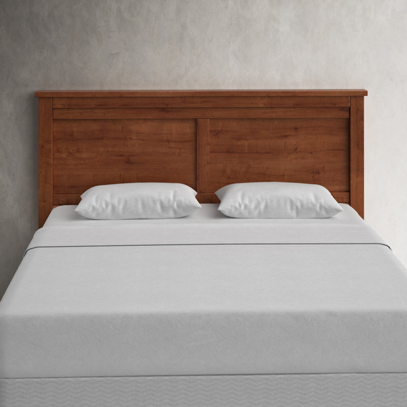 Solid wood craftsman headboard