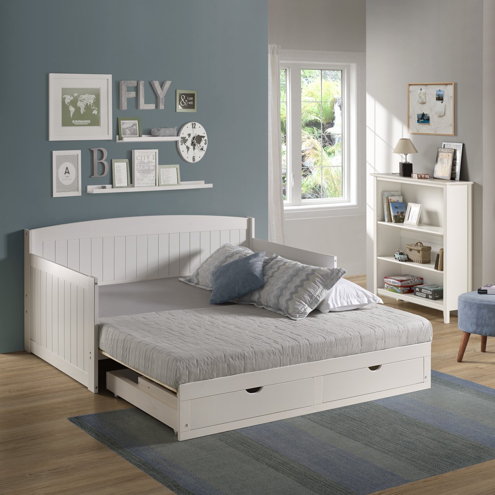 Daybed With Storage And Trundle