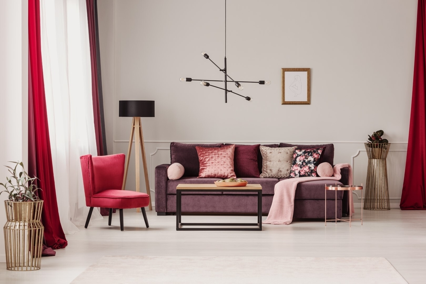 Sophisticated living room