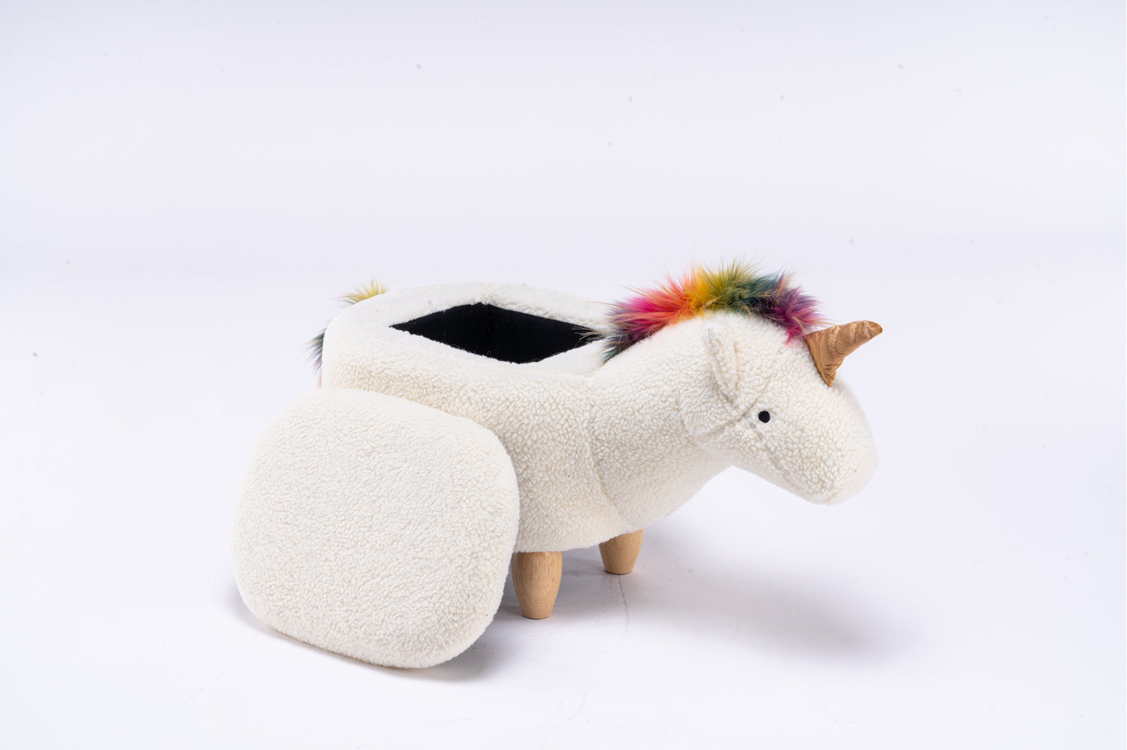 Specialty shaped Funky Ottoman With Storage