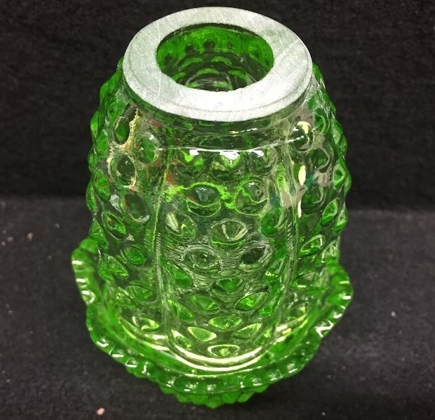 Spooky Green Tea Light Lamp
