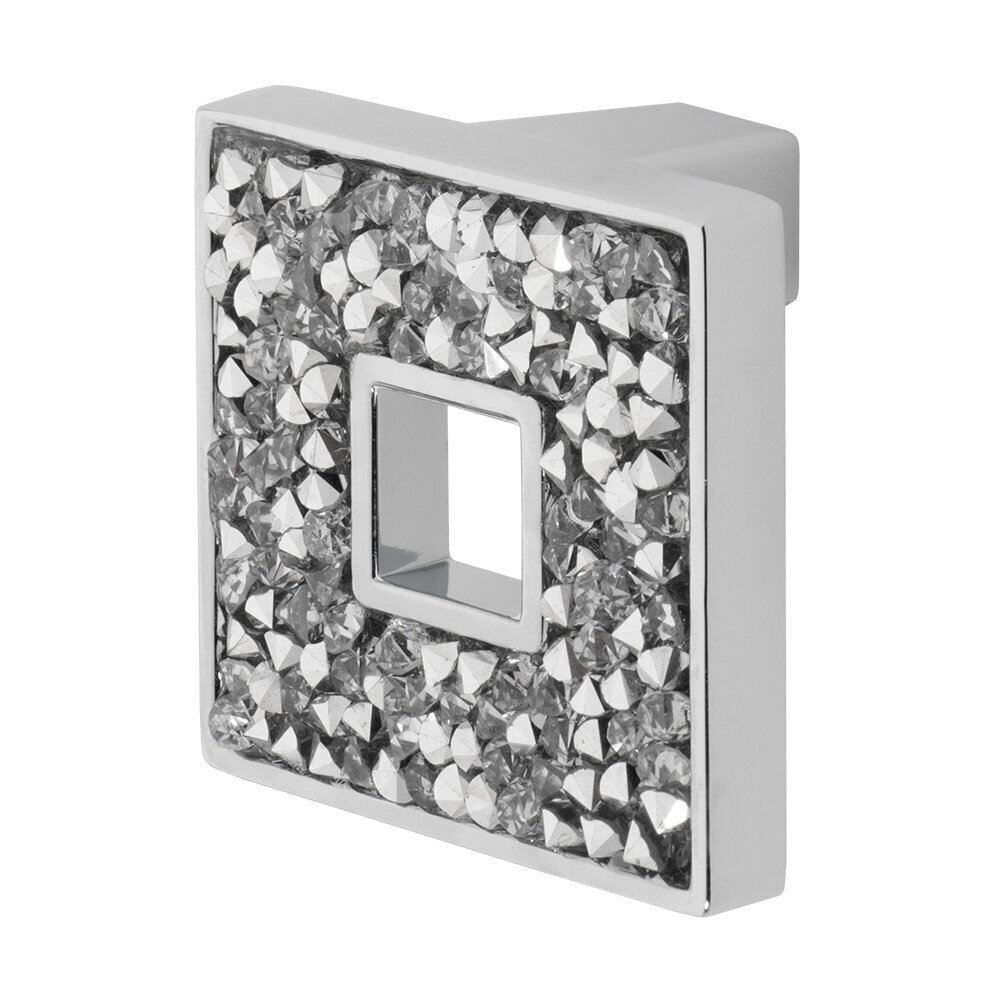 Square handles for drawers in a framed design