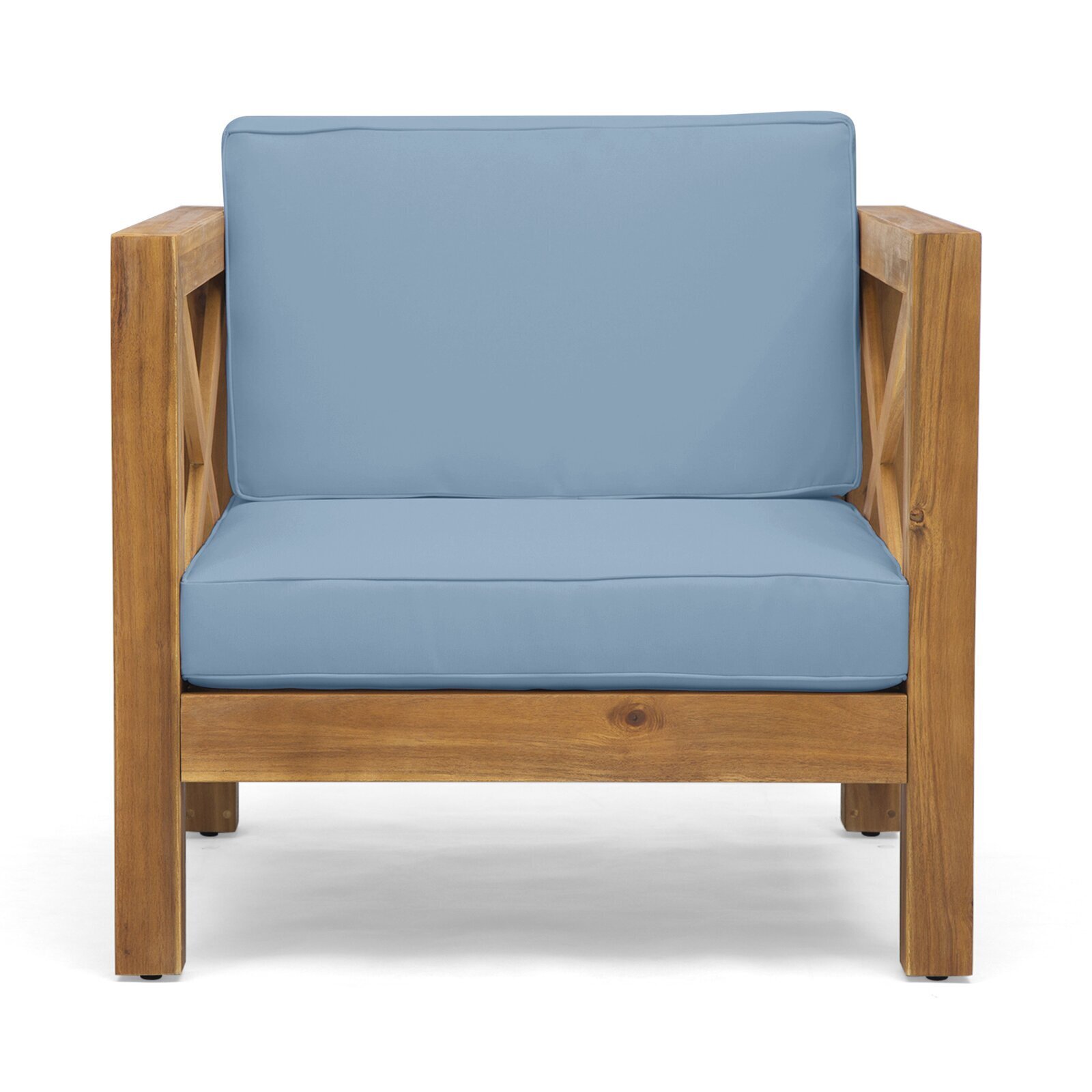 Square Modern Teak Bedroom Furniture