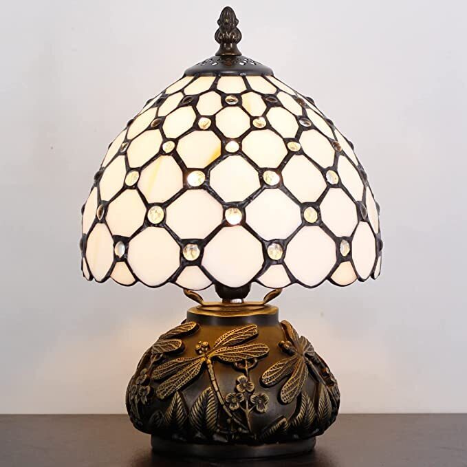Stained Glass and Resin Mushroom Light Shade