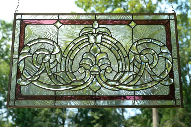 Stained Glass Window Panel