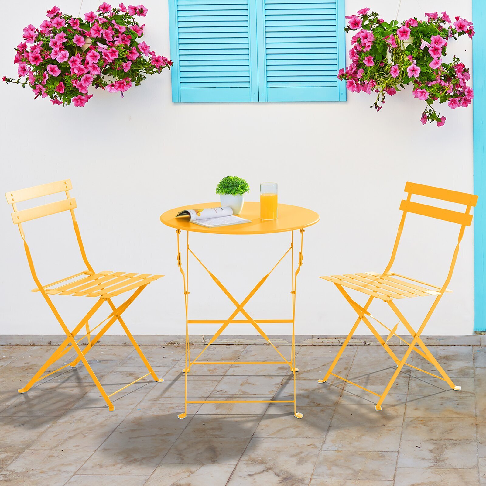 Stainless steel garden furniture